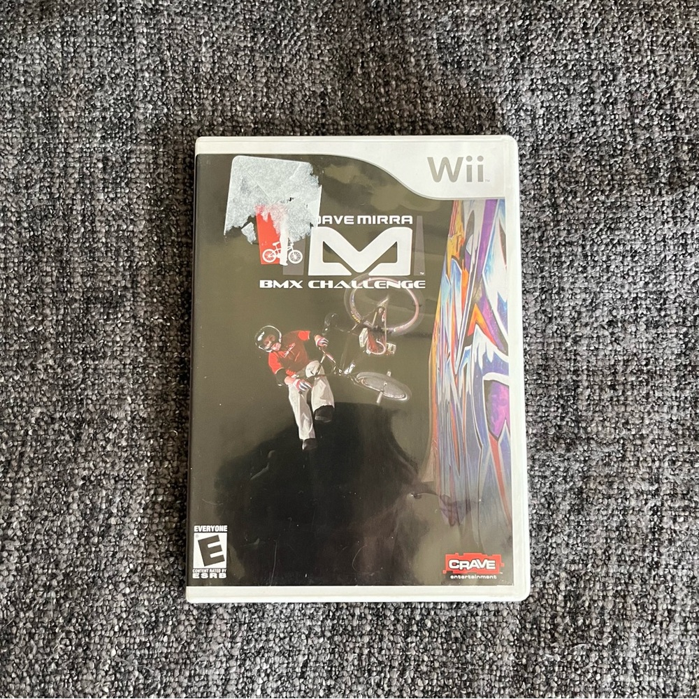Dave Mirra BMX Challenge Nintendo Wii Game
